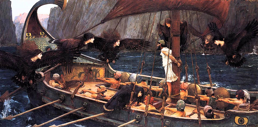 Ulysses and the Sirens - John William Waterhouse
