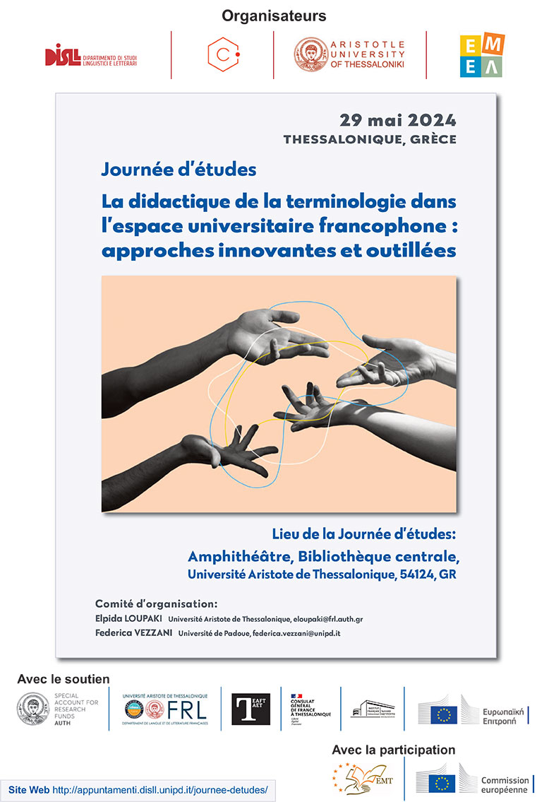 La didactique de la terminologie dans l’espace universitaire francophone : approches innovantes et outillées 